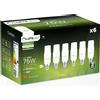6x LED-Lampe E14 Röhrenform T37 10W = 75W 1055lm 4000K Neutral 200° LUMILED