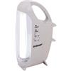 VELAMP Lampada di emergenza portatile ricaricabile led 320 lumen - 20 LED - 230V