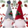 Azaris Leprecauni Gnomi Albero di Natale Luminoso a LED Regalo Coppia Leprecauno Natale