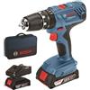 Bosch Trapano avvitatore 2 batterie litio 18v percuss. - Conf. 1 Pezzo BOSCH