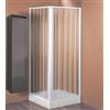 CAPALDO BOX DOCCIA IN PVC A SOFFIETTO PER PIATTI CM. 80/60 X 80/60