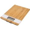 Artemis Bilancia da cucina elettronica piatta in bambù, 5 kg, di precisione, con display