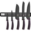 Berlinger Haus Set di coltelli magnetici BERLINGER HAUS Purple Eclipse BH-2681, 6 pezzi