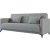 CAPALDO DIVANO DIVANOLETTO PRONTOLETTO IRIS CON CONTENITORE CM. 205X87X92H