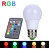leovin LAMPADINA LAMPADA LED 7W WAT RGB CON TELECOMANDO LUCE COLORI MULTICOLOR E27