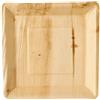 Papstar Piatto in foglia di palma 25 x 25 x 2,5 cm, 25 pezzi.