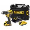 DEWALT TRAPANO AVVITATORE DEWALT 18V 70 27Nm 2x2.0Ah LI-ION BRUSHLESS DCD791D2