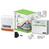 HILTRON Kit Antifurto Casa Allarme HILTRON PROTEC4 GSM Combinatore GSM Sirena Rilevatore