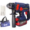 Royce Trapano scalpellatore batteria litio martello demolitore SDS PLUS 4Ah 21V