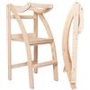 Does not apply Learning Tower Richiudibile Con Blocco per Bambini - Torre Montessori Regolabile