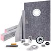 Kit per Cordolo Doccia 1524 x 965,2 mm Sovrapposizione Cordolo Doccia a Tenuta