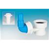 Glu-Glu Stop Domestico Tee Anti-Rumore Con Prolunga per Silenziare Scarico Lavas