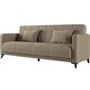 CAPALDO DIVANO DIVANOLETTO PRONTOLETTO IRIS CON CONTENITORE CM. 205X87X92H