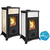 LA NORDICA STUFE A LEGNA GEMMA LIBERTY NORDICA POTENZA 6,0 Kw - CM.46x49xH84