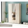 CAPALDO KIT ARMADIO 3 ANTE + 2 CASSETTI E SPECCHIO CM. 121X200X54