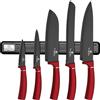Berlinger Haus Set di 6 coltelli magnetici BERLINGER HAUS color bordeaux BH-2534