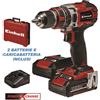Einhell Trapano avvitatore a percussione batteria 18v 2ah (te-cd 18/50 li-i)
