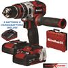 Einhell Trapano avvitatore a percussione batteria 18v 2ah (te-cd 18 li-i bl)
