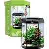 Aquael Acquario esagonale Aquael Hexa Set 60 lt 41X41x60 cm h completo di accessori