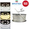 ALVERLAMP Strisce LED 220V Striscia Alta Luminosità Adesiva da 0,5m STRIP LED Dimmerabile