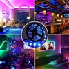 BES Striscia LED RGB 5M MULTICOLORE Casa Interni Esterni con Telecomando WATERPROOF