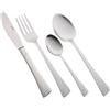 Kinghoff Set di posate Kinghoff da 72 pezzi, lucido, modello Kh-3515, in valigetta Lumark