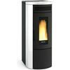 Nordica-Extraflame STUFA PELLET KW 18,7 COSTANZA IDRO BIANCA POTENZA TERMICA 17KW COD.505408