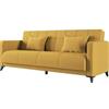 CAPALDO DIVANO DIVANOLETTO PRONTOLETTO IRIS CON CONTENITORE CM. 205X87X92H