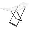 GIMI Stendibiancheria "perla" in resina ultraresistente con ruote mt.20 - cm.190x54,5