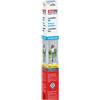 Tesa Zanzariera per porta TESA, a lamelle nere, 0,95 m x 2,2 m, standard.