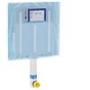 GEBERIT CASSETTA DI SCARICO WC DA INCASSO GEBERIT SIGMA 8 CM 6/3 LT GEBERIT 109.790.00.1