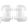 REIMO Cover specchio Fiat Ducato X250/290 lungo bianco - 45816
