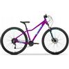 TABOU MTB MOUNTAIN BIKE TABOU WIZZ 4.0 TELAIO RUOTE DA 18" ALIVIO 2X9 DA 29" VIOLA/BLU