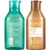 Redken Amino Mint Shampoo 300ml All Soft Conditioner 300ml