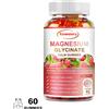 Xemenry Glicinato di magnesio 400 mg - per dormire, sollievo dallo stress, supporto