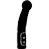 You2Toys Stimolante Prostata Punto P Twister con Base Rotante e Vibrazione Nero Silicone