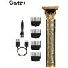 Generico Tagliacapelli Professionale T-Blade Cordless Rasoio Elettrico Barba USB Dragon