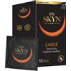 SKYN Large (50 Pezzi) Skynfeel Preservativi senza lattice per uomo extra large