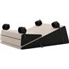 Liberator Cuscino Sessuale Bondage Wedge Ramp Combo con Manette e Cavigliere Liberator
