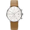 Junghans OROLOGIO JUNGHANS MAX BILL CHRONOSCOPE 27/4502.02 AUTOMATICO 40mm DATA ZAFFIR...