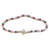 diWa Jewels Collana in Perle di Maiorca Multicolori - Eleganza Classica Chiusura Fiore Perle