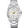 Casio OROLOGIO CASIO MTP-1370D-7A2 MTP1370D7A2 UOMO ACCIAIO QUARZO BIANCO ORO 39,8mm