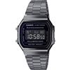 Casio - Vintage Armbanduhr A168WEGG-1BEF - Unisex Uhr - Spritzfest - Digital - M