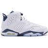 Nike SCARPE NIKE Air Jordan 6 "Midnight Navy" GS 384665-164 BIANCO BLU ORIGINALI