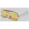 Ray-Ban Ray Ban 3138 58 Shooter Remix Occhiali da Sole Oro/Giallo