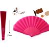 Ventaglio x Matrimonio Fuxia Pieghevole Gadget Cerimonia Ventagli Wedding Sposa