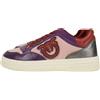 PINKO Mandy Scarpe Sneaker Donna Gr. 37 Multicolore NEU Nuove In Etichetta Pelle