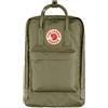 Fjällräven Zaino per Laptop Con Scomparto per Laptop Kånken Laptop 17" Green Oli