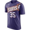 Nike T-SHIRT NIKE PHOENIX SUNS ICON NN TEE "DURANT" FD9807 573 VIOLA UOMO MANICA CORT