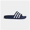 adidas CIABATTE ADIDAS ADILETTE AQUA F35542 BLU BIANCO GOMMA MARE PISCINA UOMO DONNA